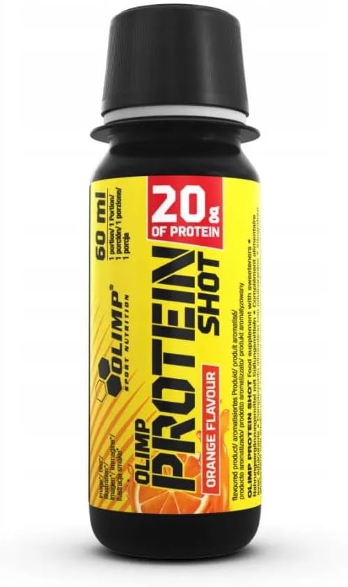 OLIMP SPORT NUTRITIONProtein Shot Orange Flavor 20 Ampoules x 60ml
