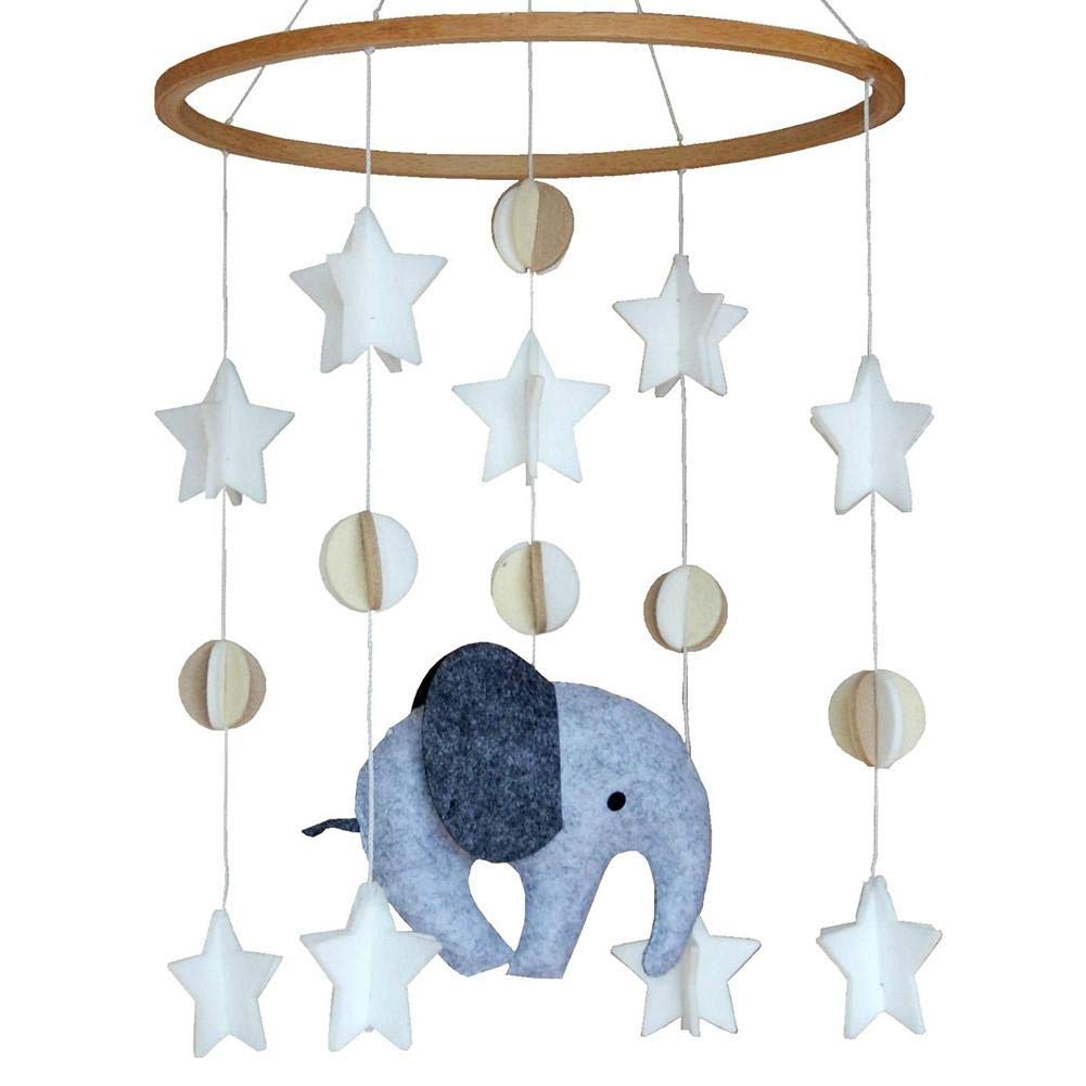 Buy Xianggu Baby Crib Mobile, Mobile Bed Bell Wind Chime with Elephant