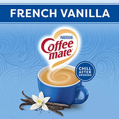 Coffeemate Liquid, French Vanilla, 16 Fl Oz (Pack of 6)