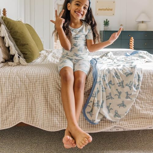 Image of Copper Pearl Jumbo 3-Layer Baby Blanket: Soft Baby Quilts for Boys and Girls | Breathable, Cozy, Toddler Blanket | Baby Quilt for Newborns | 46x46 Premium Polyester /Rayon | Daphne