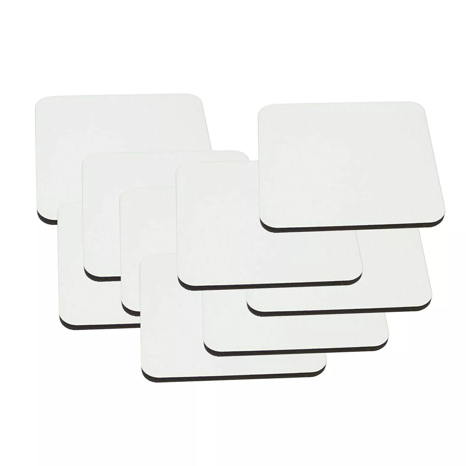 Extremegrippro White Blank Sublimation Place Mats Table Coaster For Heat Press Printing Cork Back Multipack (400 Pack)