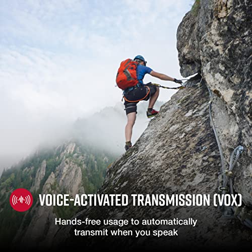 Cobra Acxt645 Waterproof Walkie Talkies For Adults - Rechargeable, 22 Channels, Long Range 35-Mile Two-Way Radio Set (2-Pack), Black And Orange #TOP4