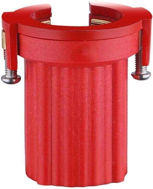 Red Faucet Fixing Nut,ABS Plastic Faucet Lock Nuts Kitchen Faucet Fixing Nuts Faucet Anti-loosening Nut,Fastener for Attaching to Faucet Shanks from Underneath The Counter