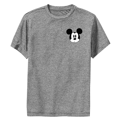 Boy's Mickey & Friends Vintage Oops Face Performance Tee