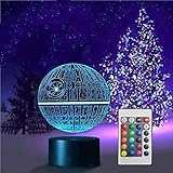 Iluminación 3D Especial - Esta lámpara óptica Illusion 3D es en realidad una lámpara que utiliza solamente un pedazo fino de 4m m de acrílico diseñado wireframe, y hace que este efecto 3D se ilumine, no los objetos 3D.
