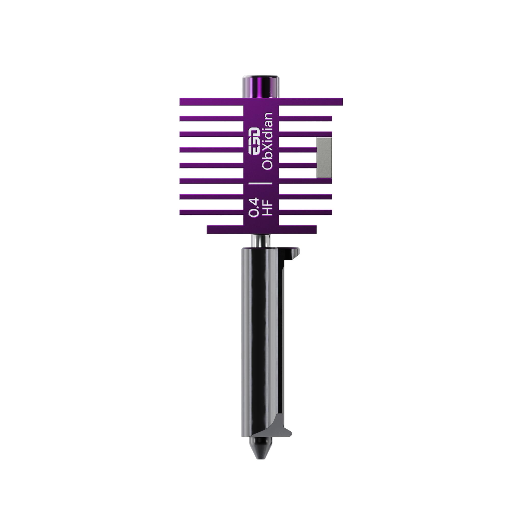 E3D ObXidian Bambu Lab A1 & A1 Mini (0,​4 mm) HotEnd ad alto flusso, portata aumentata del 75%, stampa 3D fluida, ideale per filamenti riempiti di fibre, approvato da bambù