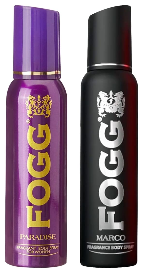 Fogg Fragrant Body Spray For Women, Paradise, 150ml & Marco Body Spray For Men, 150ml-picture-29