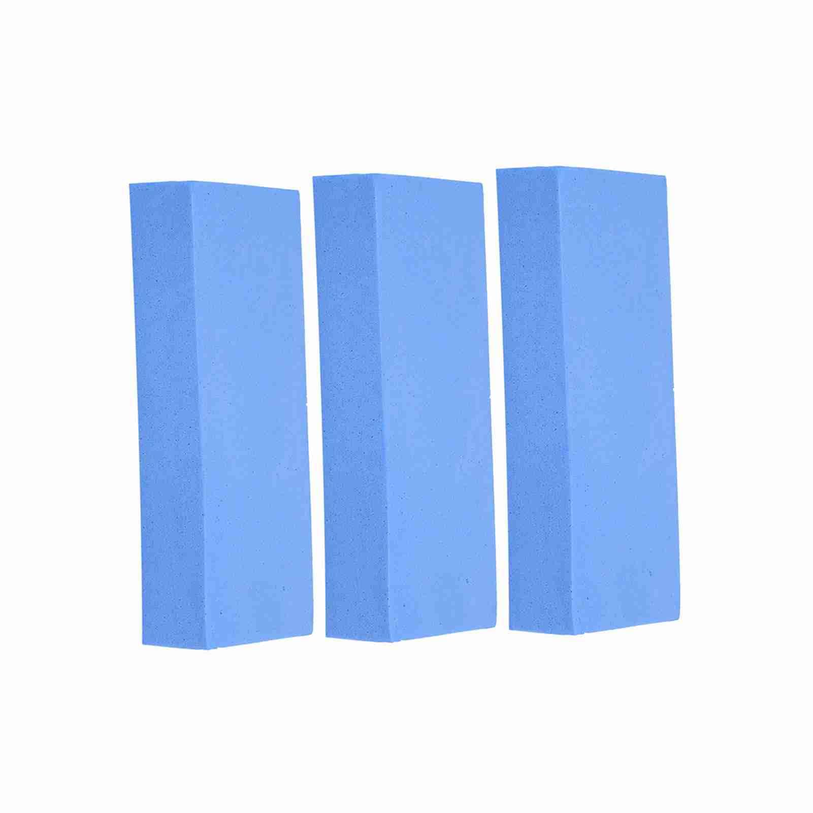 Acogedo Blue Car Washing Sponge, 3Pcs Car Multifunctional Pva Cleaning Sponge Block Car Wash Sponge Super Absorbent Cleaning Sponge Block Washing Tools) Green) (Blue)