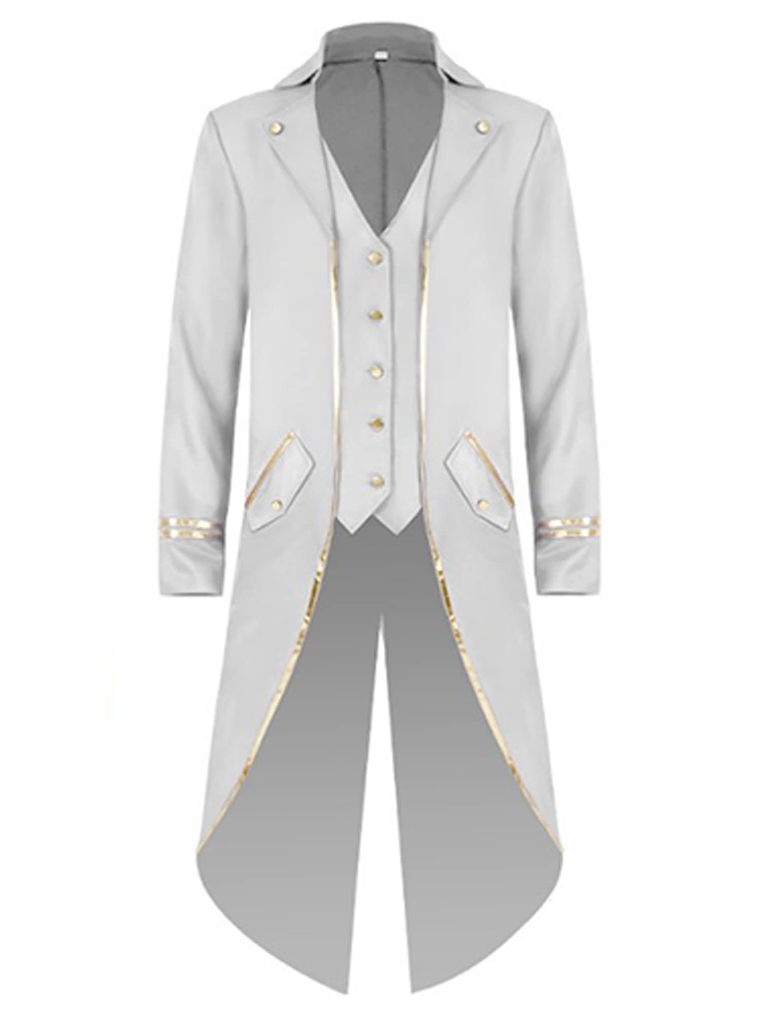 Veste Femme Cirque Dompteur - Manches Longues, Velours Et Broderie Dorée - Taille S à 3XL - Pour Déguisement, Cosplay