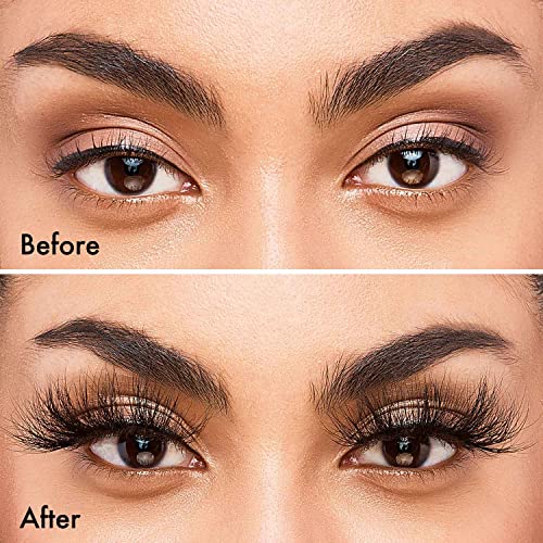i•ENVY V Luxe by iEnvy False Eyelashes Real Mink Lashes Dramatic Long Eyelashes (Love Rose)