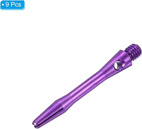 Miniatura 3 de PATIKIL Eje de dardo, rosca mediana de 2BA de aluminio, tallos de dardos accesorios de lanzamiento para punta de acero