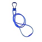 ARENA Unisex Strap Nose Clip Pro Nose Plug for Competitive Swimmers Swim Accessories, Soft Pads, PVC Free, Navy/Blue, One Size