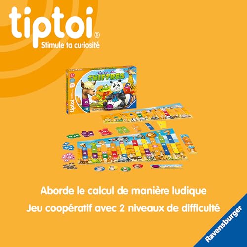 Tiptoi : Jeu interactif : Le zoo des chiffres Ravensburger Jeux France - vue 6