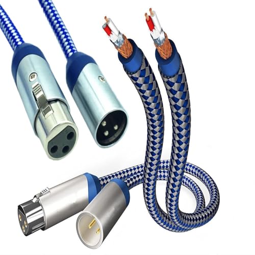 For Male to female balanced interface connector audio cable XLR microphone cable male to female fully balanced high quality micr