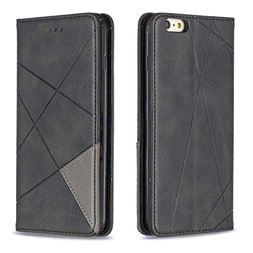 【Compatibilità】Leather Custodia Progettato per SOLO con Smartphone iPhone 6S Plus / iPhone 6 Plus (5,5 Pollici) e NON funziona con altri modelli.