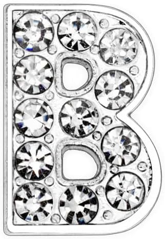 Rhinestones Letter Charms - Image 4