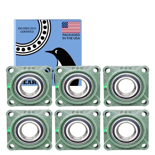 Image of PGN UCF210-32 (6 Pack) Square Flange Bearing 2 inch Bore