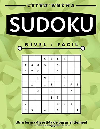 Imagen de Sudoku Facil: Libro de puzzles Sudokus para adultos