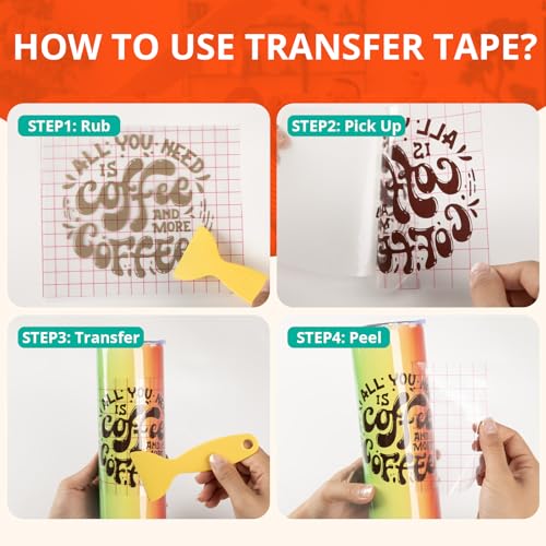 image for YRYM HT Transfer Tape for Vinyl -12