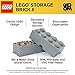 Room Copenhagen 8 LEGO Brick Box, Stone Grey (40040640)
