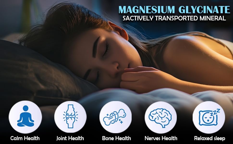 Miniatura 8 de Chelamax Glicinato de magnesio. Procedente del mar Muerto, 100% magnesio quelatado para apoyar el sueño, calambres musculares, salud ósea. Fabricado