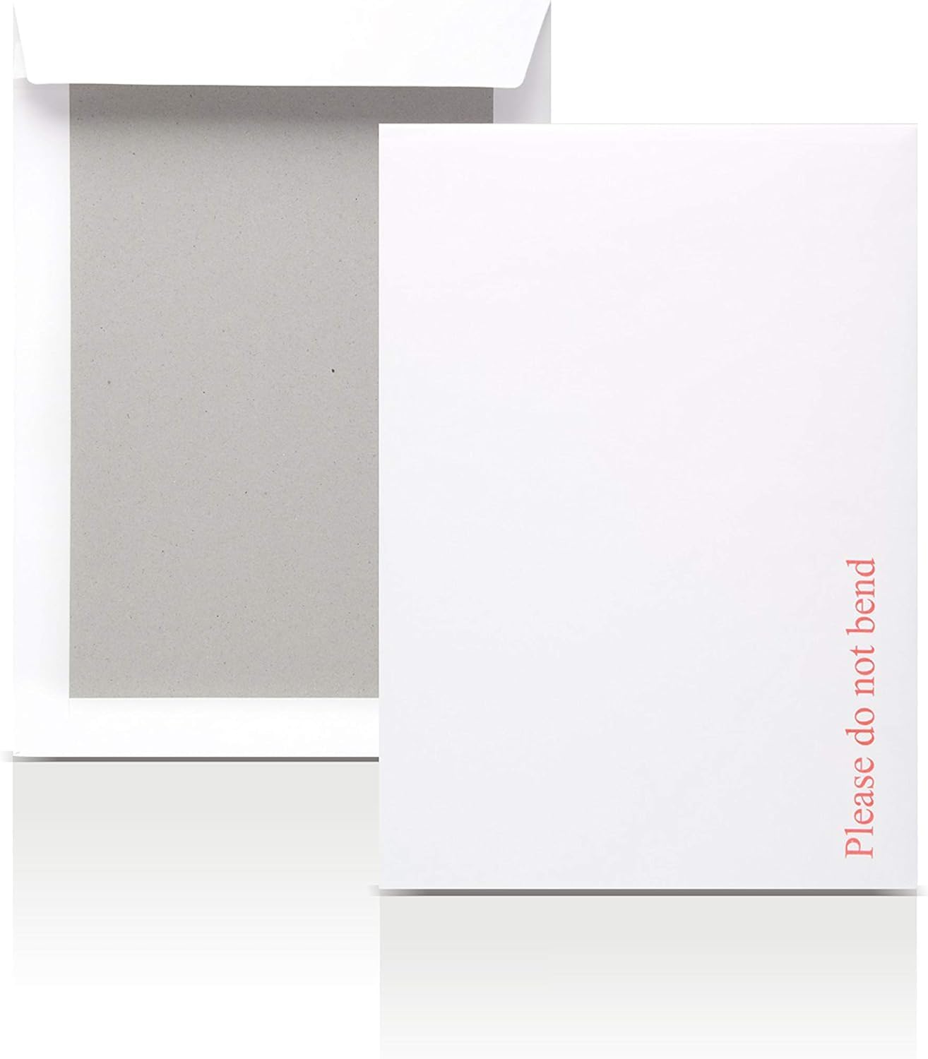 A4/C4||324x229mm|| AKAR White Strong C5 Board Back Pocket Peel & Seal Envelopes Hard Board Backed Envelopes Do Not Bend Envelopes A4 Cardboard Envelopes Self Seal Card Backed Envelopes C4(Pack of 250)