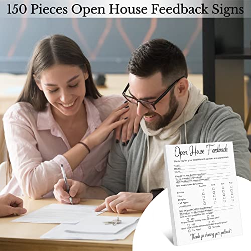 Marspark 150 Piece Real Estate Signs - Open House Supplies, Feedback Notepad, Questionnaire, Form for Agents & Brokers - Image 8