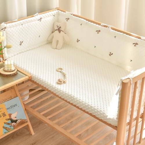 PTKG CojíN Barrera de Cama Plegable Chichonera Plegable con Bordes Acolchados ProteccióN Integral Revestimiento de Caja Suave Transpirable Alfombra AnticolisióN,A2,120 * 28cm