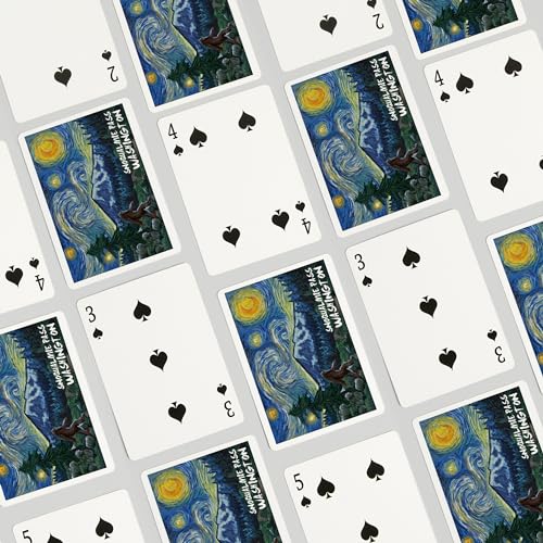 Lantern Press Baraja Póker Snoqualmie Pass 52 Cartas miniatura 4