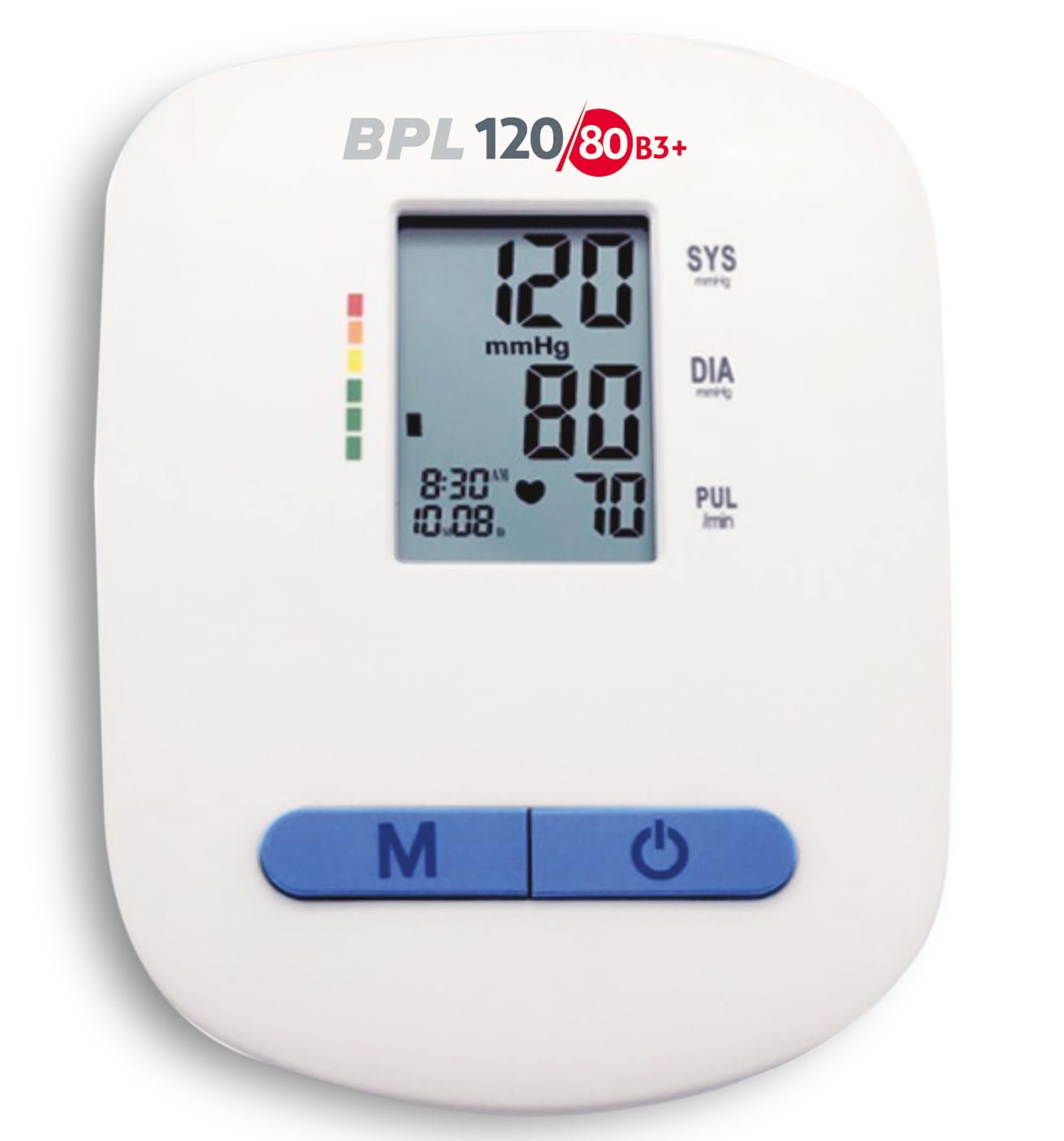 BPL Medical Technologies Automatic Blood Pressure Monitor BPL 120/80 B3 - (White)