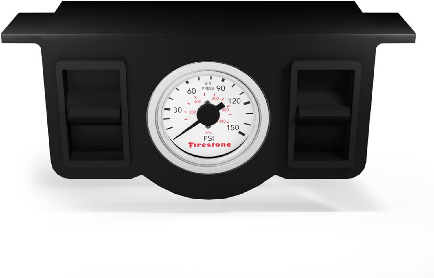 Firestone Airide 2168 Air Command Heavy Duty Compressor with Analog Gauge Kit | Dual Point Fill | Easy to Install | Best for Heavy Loads and Large Trailers | Offers Built-in Air Source