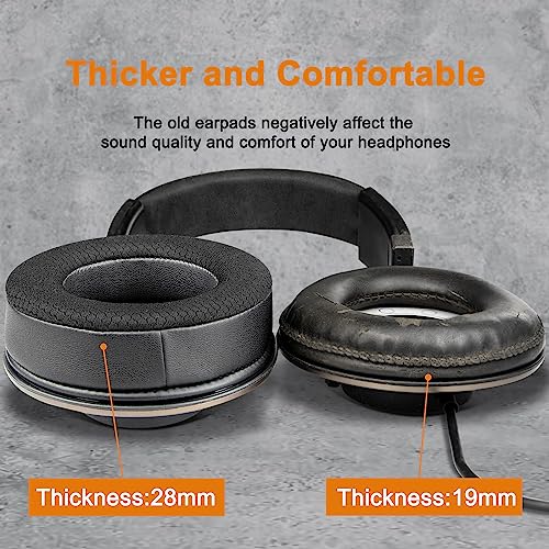 SOULWIT Cuscinetti Auricolari in tessuto a rete di...