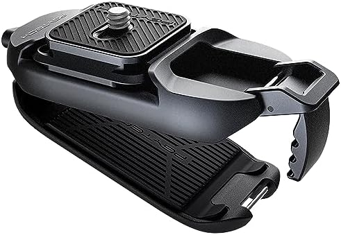 PGYTECH Beetle Camera Clip with Plate Quick Release System for Sony, Nikon, Fuji, DSLR Action Camera Backpack Cameras Strap Mount (for Camera)