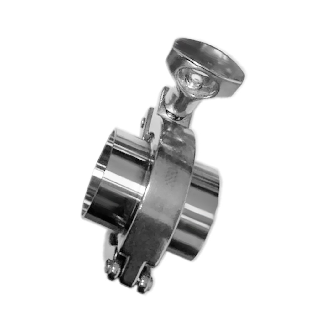 1 Set 1.5 ''-6-1/4'' Ghiera Di Saldatura For Tubo Flangiato Sanitario Tri Clamp Guarnizione In PTFE O Silicone Tri Clamp In Acciaio Inossidabile SUS SS304(32mm X OD 50.5mm - Foto 8