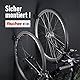 Mighty Engineering Bike Hooks – 2er-Set Wandhaken für vertikale Fahrradaufhängung, mit PU-Felgenschutz E-Bike geeignet