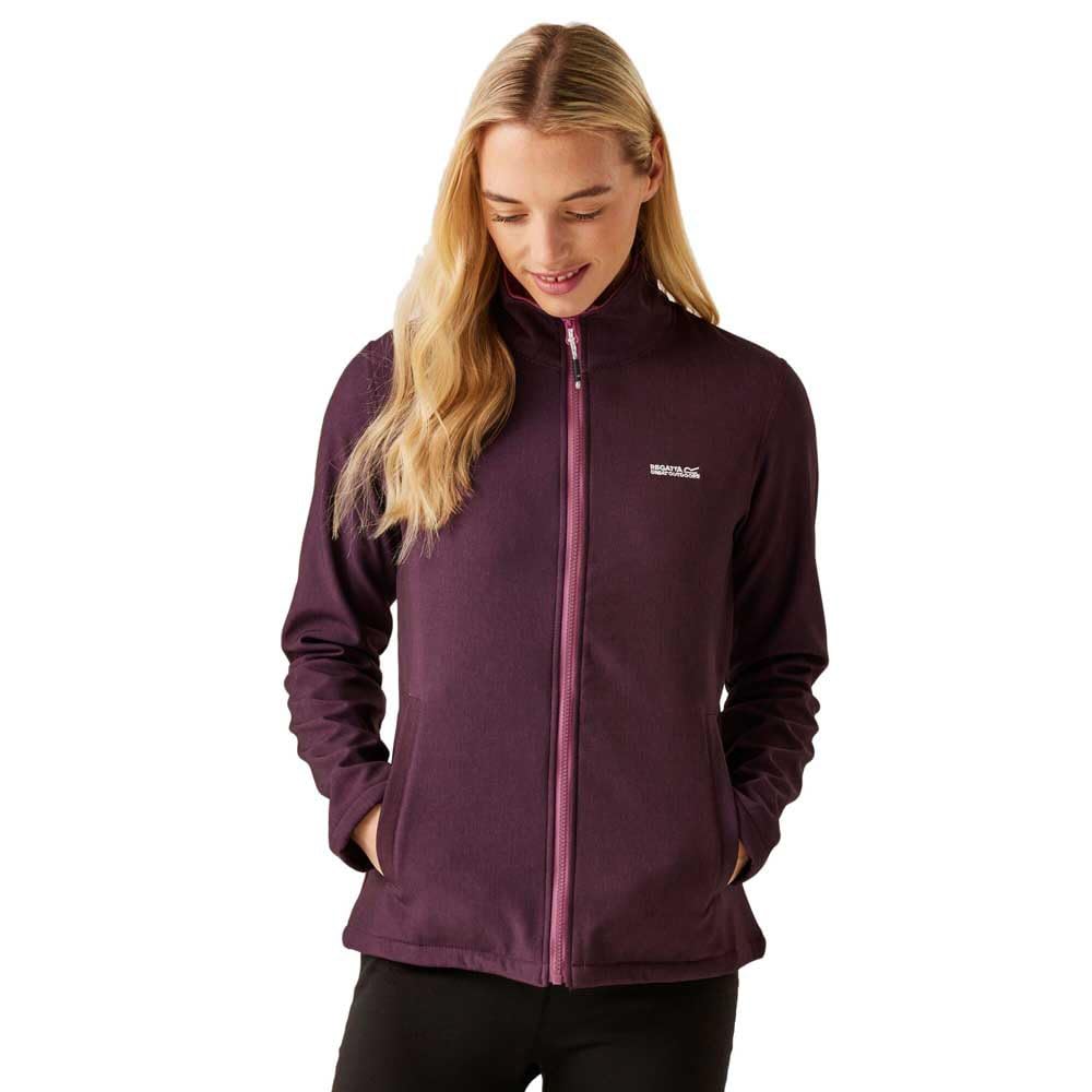Regatta Womens Connie V Softshell Jacket Water Repellent Midlayer Coat