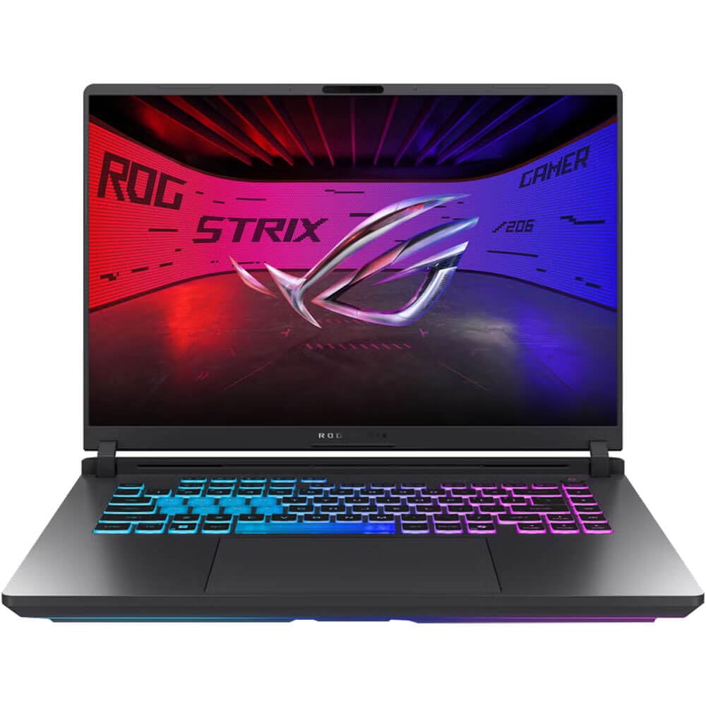 ASUS ROG Strix G16 (2025) Gaming Laptop, 16” 16:10 FHD+ 165Hz/3ms Display, NVIDIA® GeForce RTX™ 5060 Laptop GPU, Intel® Core™ i9 Processor 14900HX, 16GB DDR5-5600, 1TB PCIe SSD, Wi-Fi 7, Win 11 Home-image-13