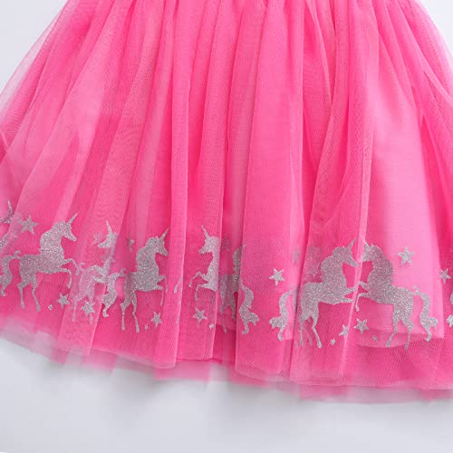DXTON Girls Long Sleeves Dresses Party Winter Birthday Tutu Toddler Outfits LH21104