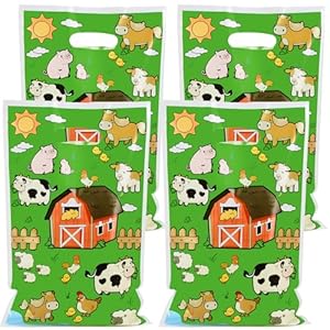 50pcsfarmpartygiftbagsfarmanimalthemedgoodiebagsforkidsbirthdaygreenbarnyardcandybagsfarmhousepartyfavorsuppliesforbabyshowerfarmthemecelebrations Urban Country Home Decor 50 pcs farm party gift bags farm animal themed goodie bags for kids birthday green barnyard candy bags farmhouse party favor supplies for baby shower farm theme celebrations urban country home decor