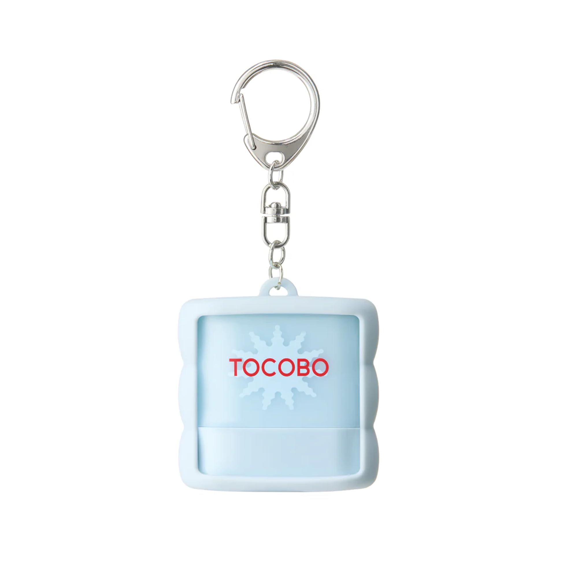TOCOBO Cotton Airy Sun Stick Mini Protector Solar en Barra SPF50 11 g + Key Ring Azul, Llavero Decorativo Compacto