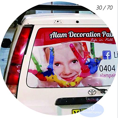 Vinilo autoadhesivo One Way Vision 54" x100ft miniatura 4