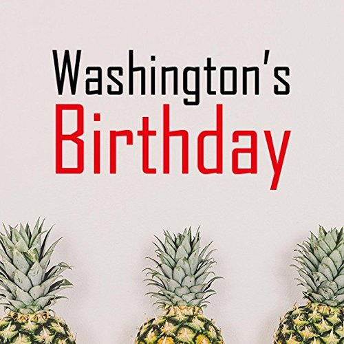 Sticker mural Mots de Washington pour sublimer une chambre de fete