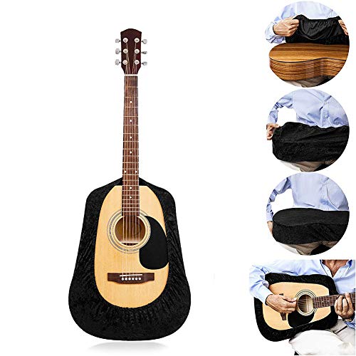 BAODANH Housse de protection en velours pour guitare acoustique classique Cover