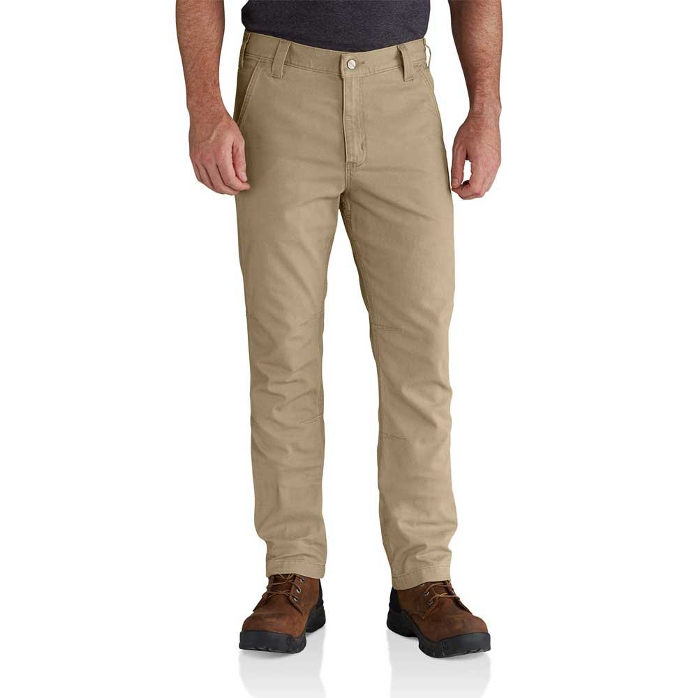 Carhartt Men's Rugged Flex Straight Fit Canvas 5-Pocket Tapered Work Pant,  Dark Khaki, 30W / 30L : Amazon.co.uk: Fashion