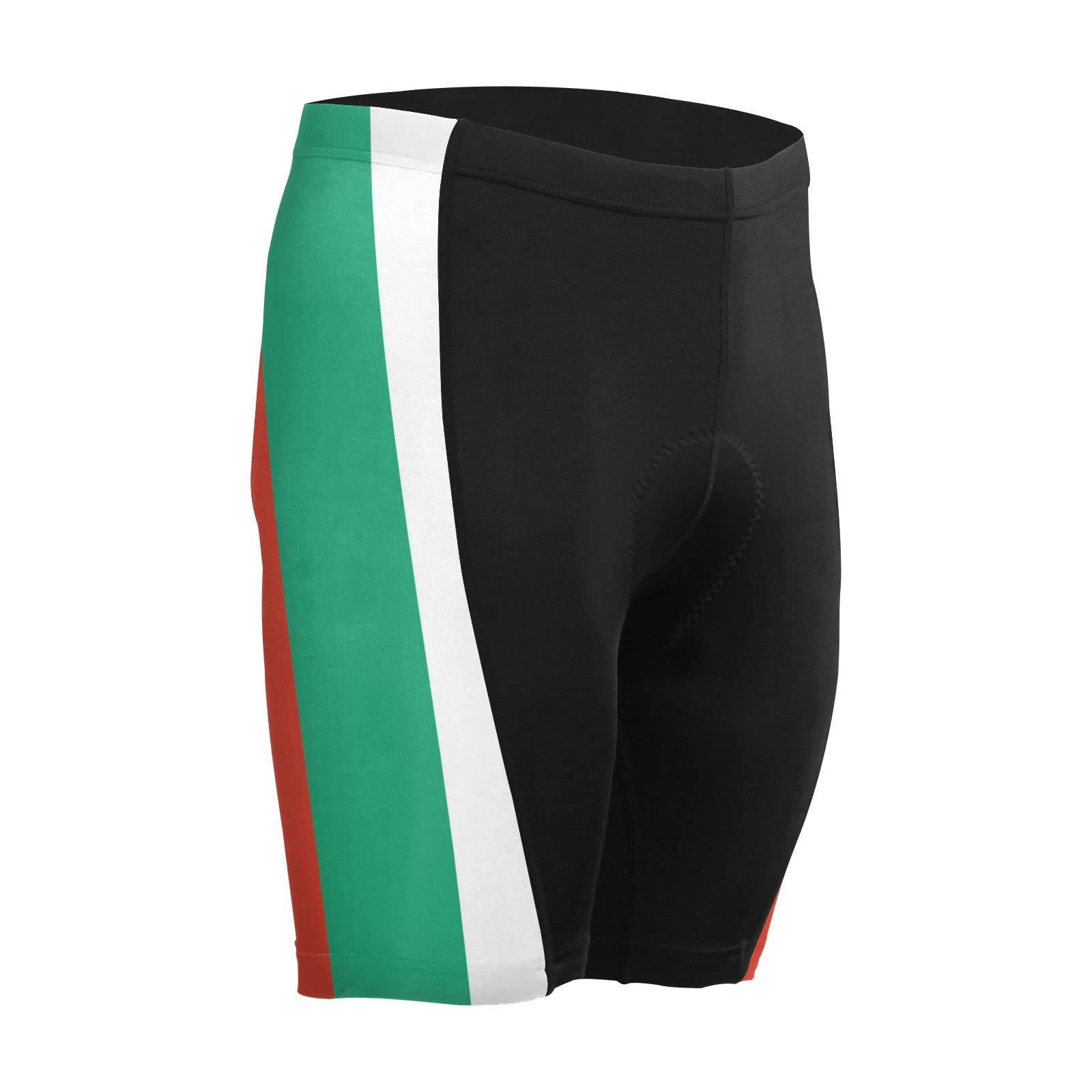 Bulgaria Flag Men's Bike Shorts Padded Cycling Bicycle Biking Shorts Tight Multicolor
