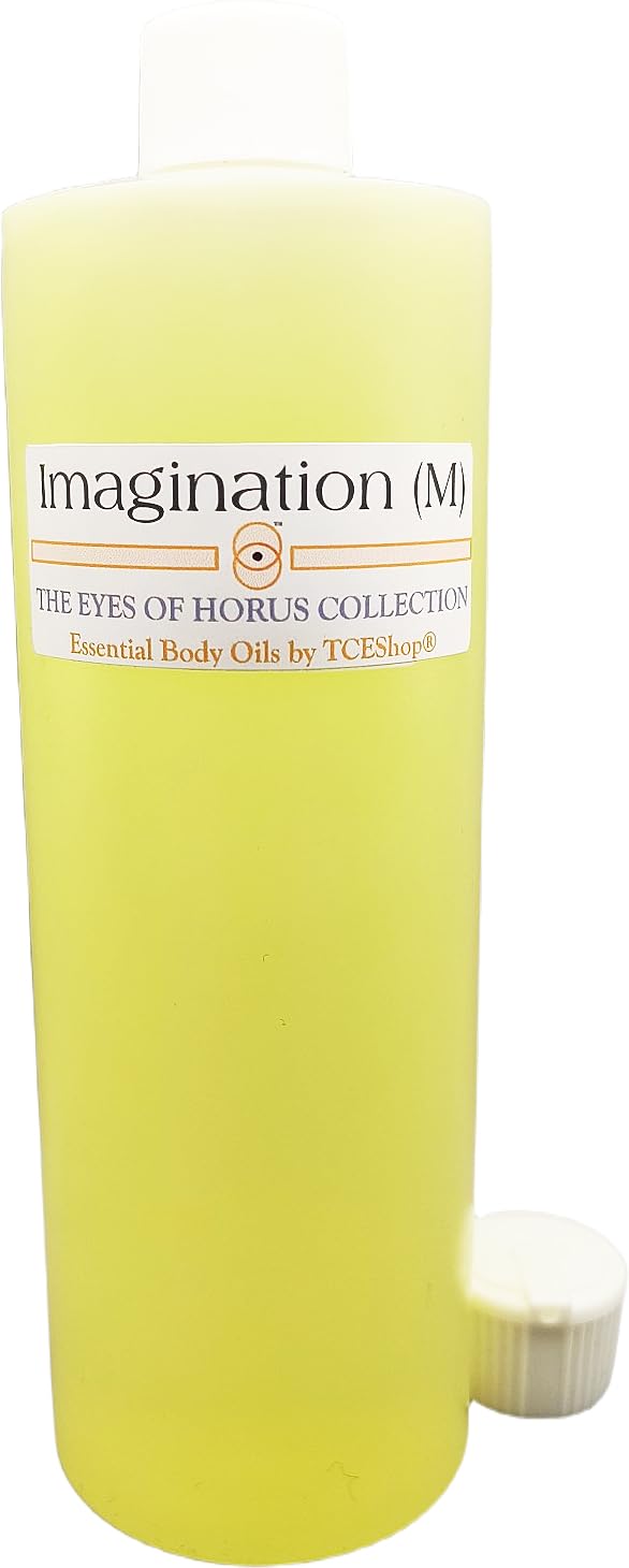 Imagination - Type LuVi For Men Scented Body Oil Fragrance [Flip Cap - Gold - 16 oz.] - ID#72926