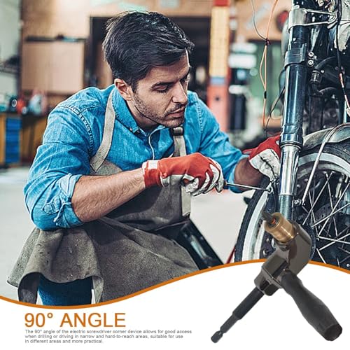 Adaptateur de à 90 degrés pour percer facilement dans les espaces restreints
