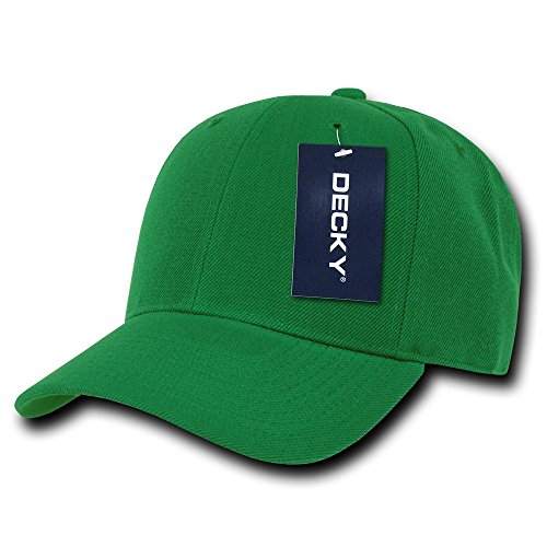 Decky Casquette de Baseball ajustée pour Homme Vert Kelly Taille 27 Cover