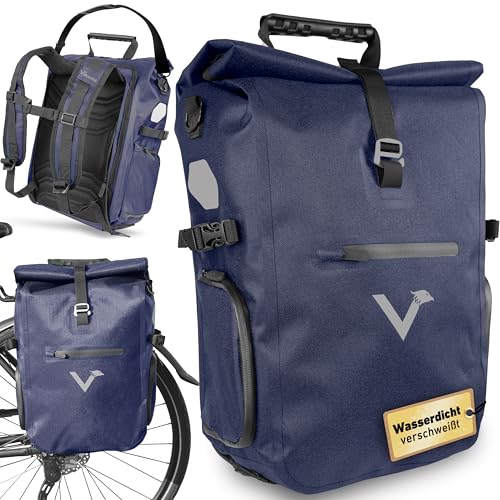 Valkental® - 3in1 Fahrradtasche Pro - Das Original - Hochwertiges Nylon -...