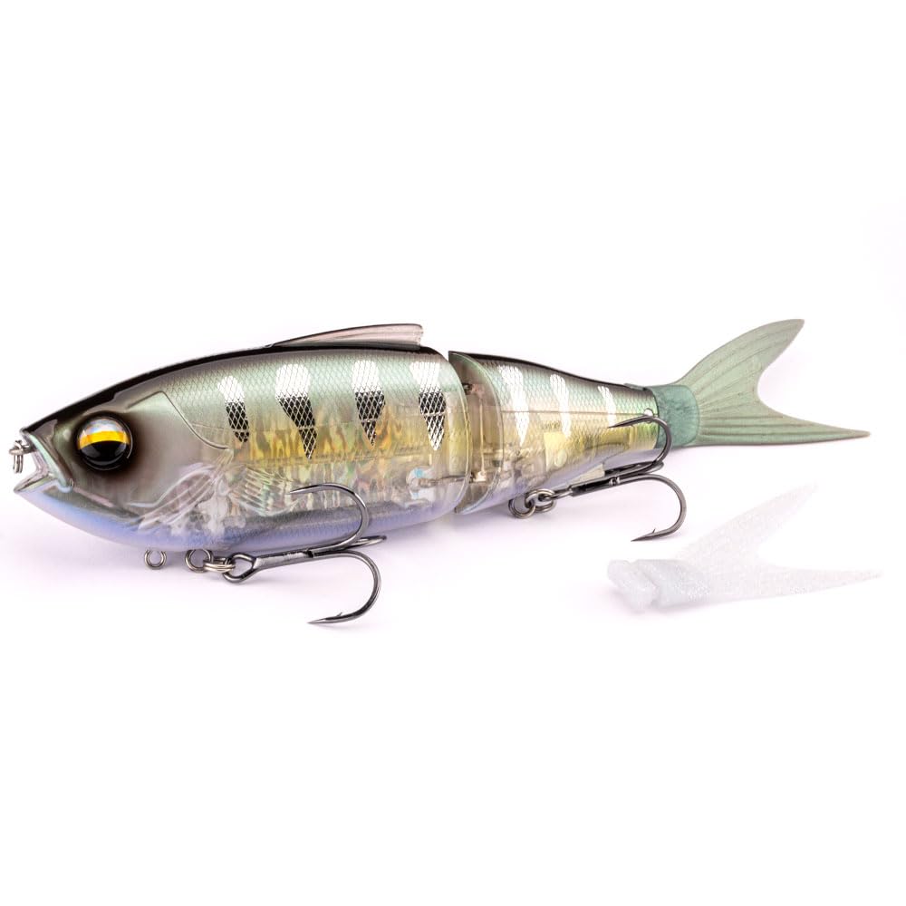 LMAB Real Vibe 15, 18, 22 cm Swimbait sinkend Hecht Köder groß zum Spinnfischen, Glidebait, Big Bait, Swim Bait